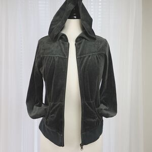 Lilly Pulitzer White Label Velour Jacket Small Vintage